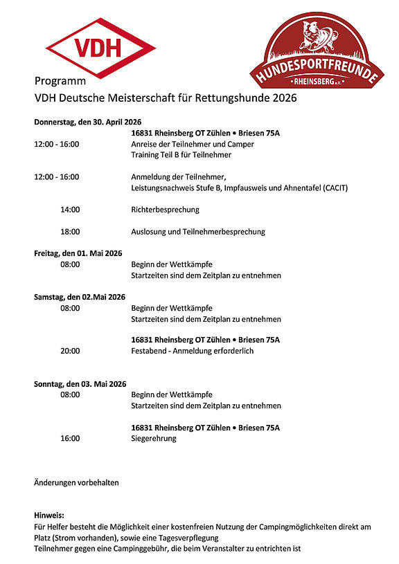 Programm